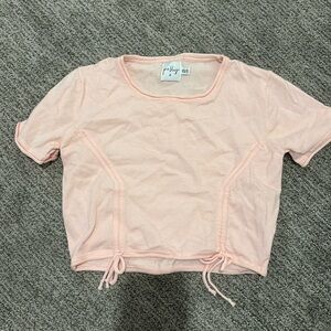 Princess Polly pink crop top